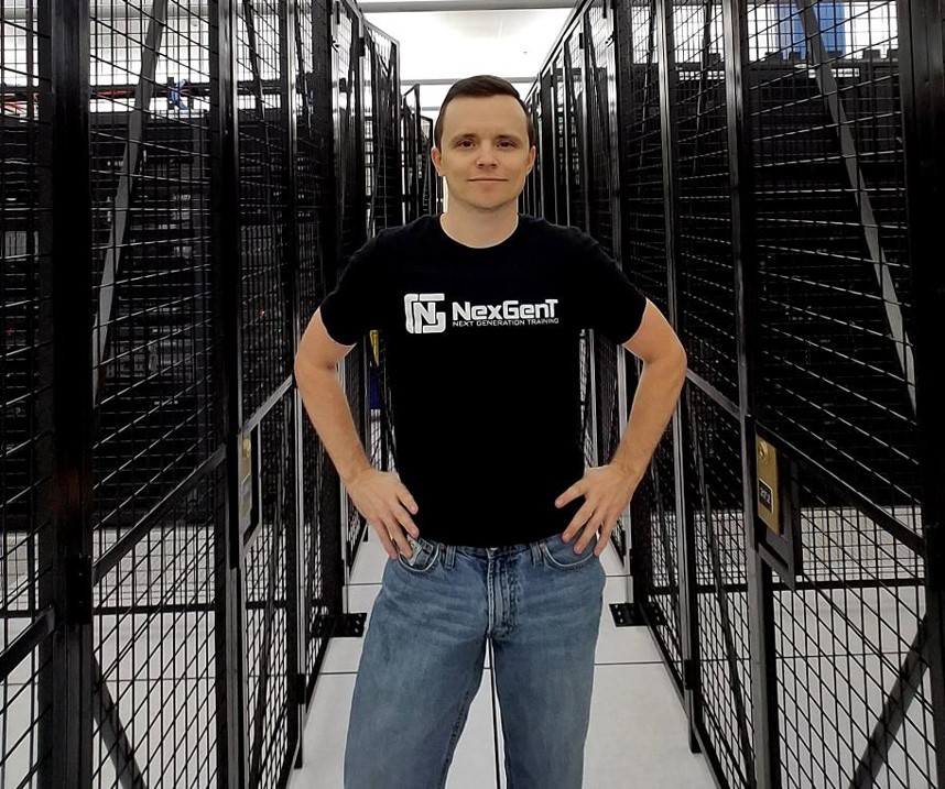 Datacenter Chase Mitchell Network Engineer Nexgent Zero to Engineer