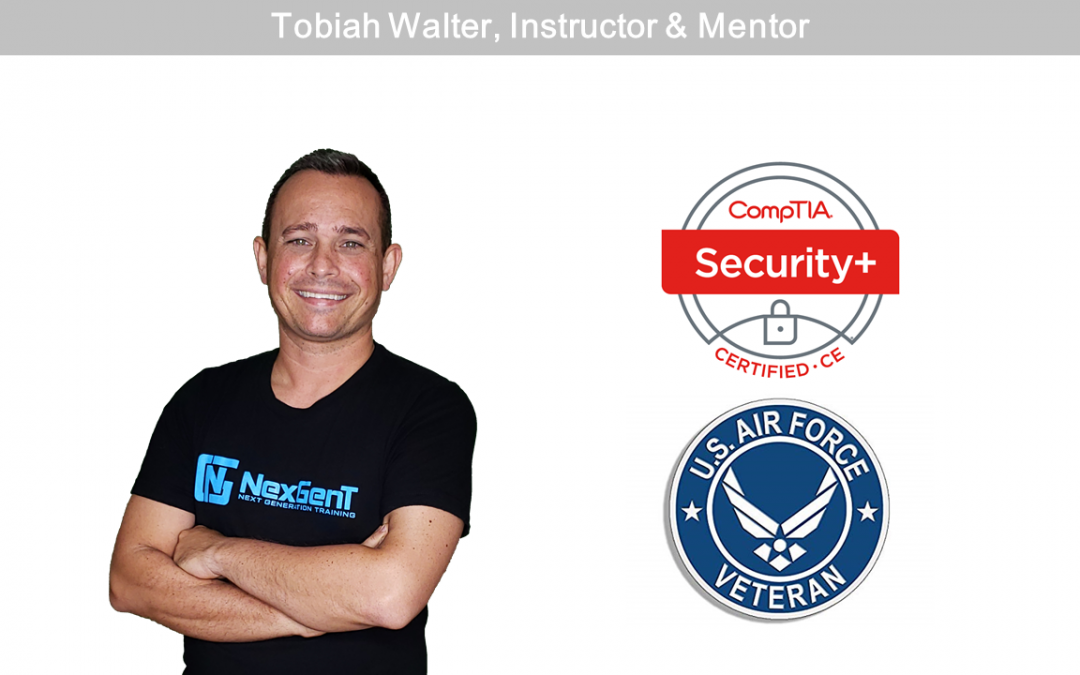 NexGenT Welcomes Tobiah Walter, Instructor & Mentor