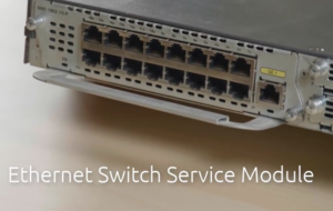 ethernet switch service module