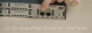 onboard fast ethernet interfaces